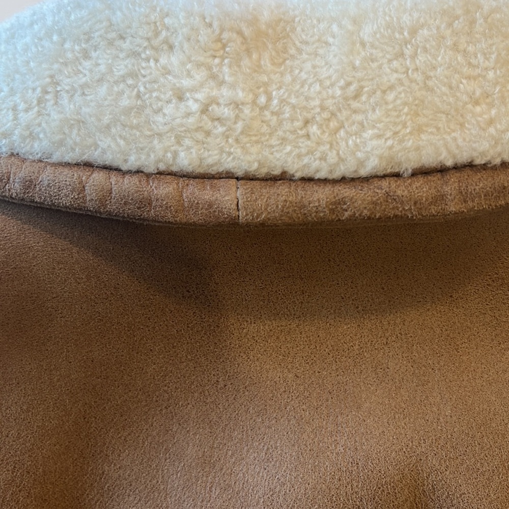 Prada Single Breasted Sheepskin Coat - Picture 6 of 14